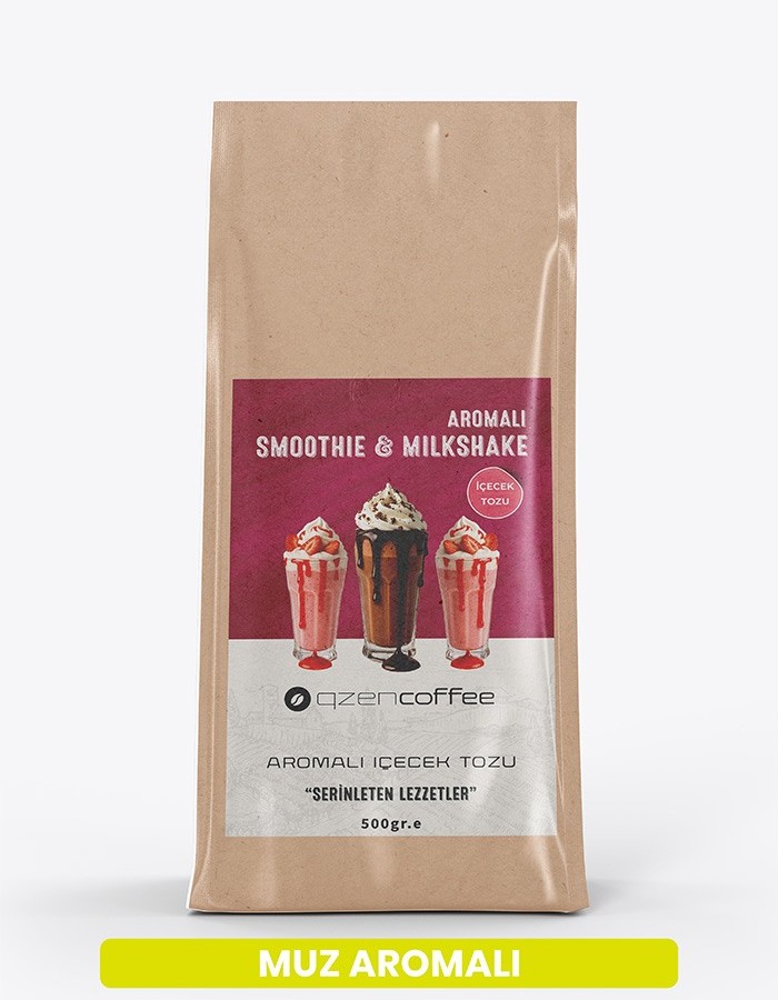 Muz Milkshake & Smothie Tozu 1000 GR