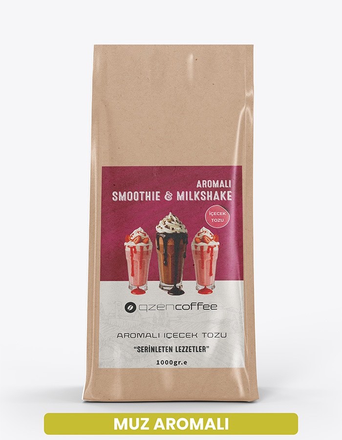 Muz Milkshake & Smothie Tozu 1000 GR
